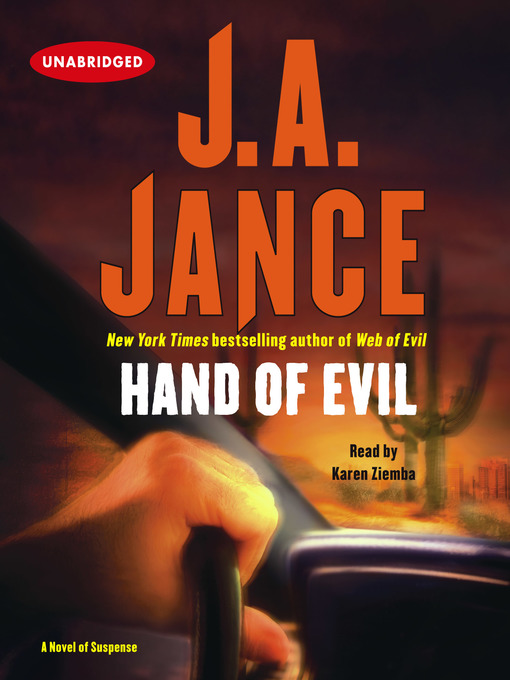 Title details for Hand of Evil by J.A. Jance - Wait list